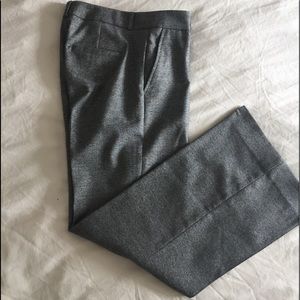 Banana Republic straight leg grey dress pant